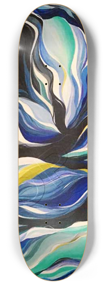 Skateboard Series 2x Artwork 0005 #1 8-1/4 Skateboard Deck