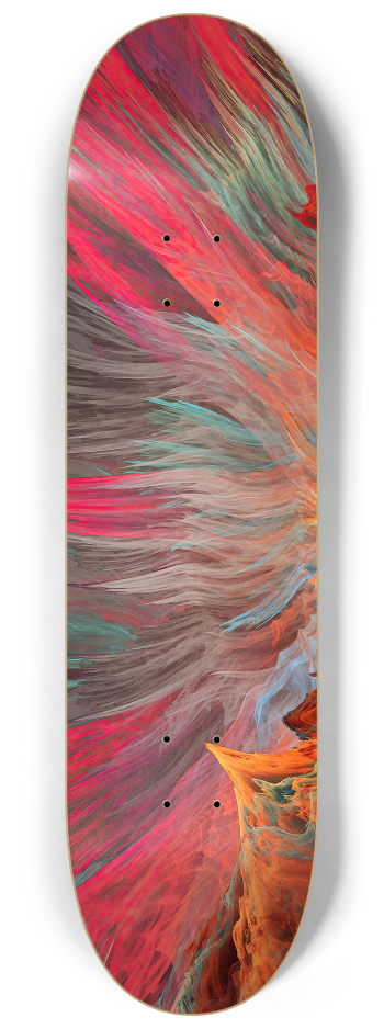 Skateboard Series 2x Artwork 0004 #1 8-1/4 Skateboard Deck