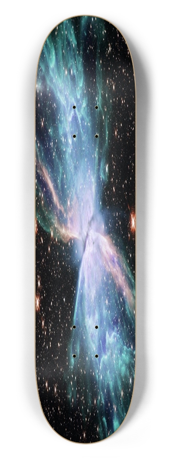 Custom Skateboard Blue nebula 7-1/2 Skateboard Deck