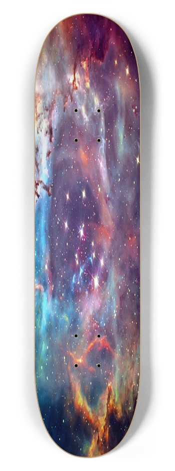 Custom Skateboard nebula 0002 7-5/8 Skateboard Deck