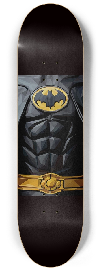 The Dark Knight Body Glow Skateboard 8-1/4 Skateboard Deck