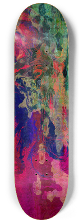 Skateboard Series Artwork 2x #1 8-1/4 Skateboard Deck