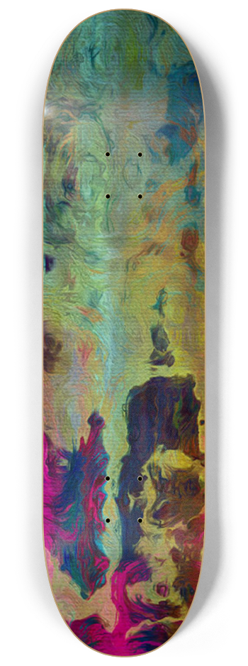 Skateboard Series Artwork 2x #2 8-1/4 Skateboard Deck
