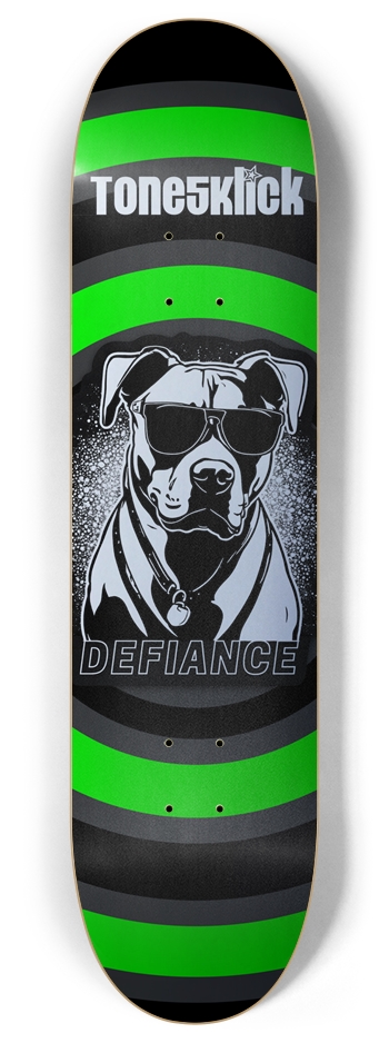 DEFIANCE Tone 8 8 Inch Skateboard Deck