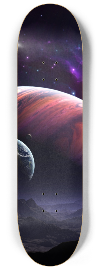 Skateboard Series 2x space #1 8-1/4 Skateboard Deck