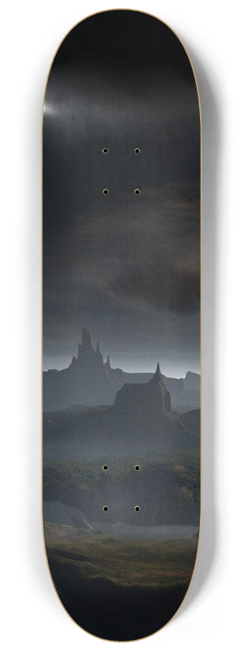 Skateboard Series 2x space 0003 #2 8-1/4 Skateboard Deck