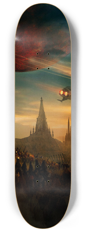 Skateboard Series 2x future earth 0005 #1 8-1/4 Skateboard Deck