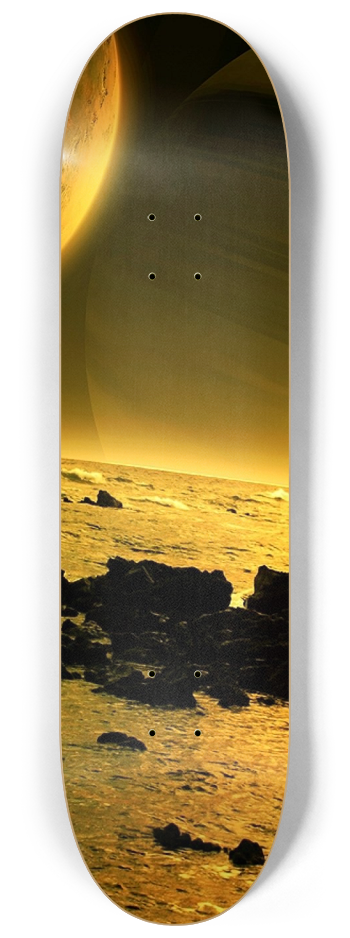 Skateboard Series 2x space 0002 #2 8-1/4 Skateboard Deck