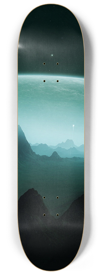 Skateboard Series 2x future earth 0003 #1 8-1/4 Skateboard Deck