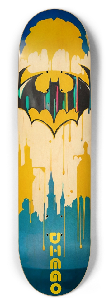 DIEGO DECK 034 BATZ Street Deck 8-1/2 Skateboard Deck