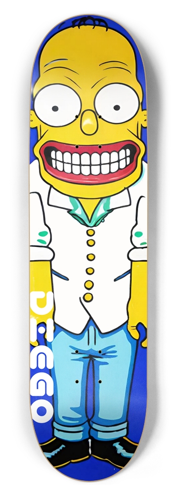DIEGO DECK 030 SMILE Deck 8-1/2 Skateboard Deck