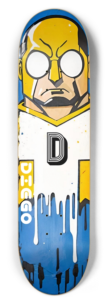 DIEGO DECK 033 HUGO Deck 8-1/2 Skateboard Deck