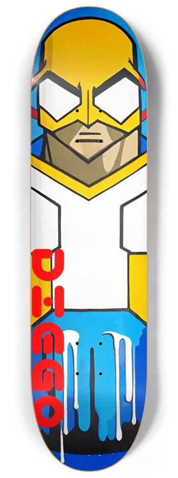 DIEGO DECK 032 REVERSE Deck 8-1/4 Skateboard Deck