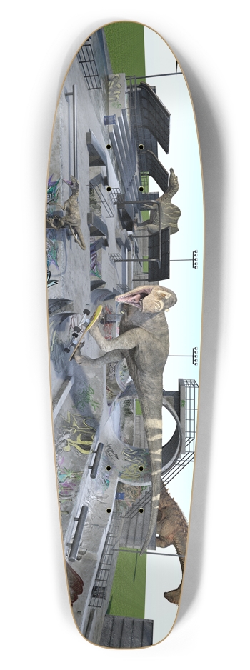 Custom Skateboard Bottle Tail