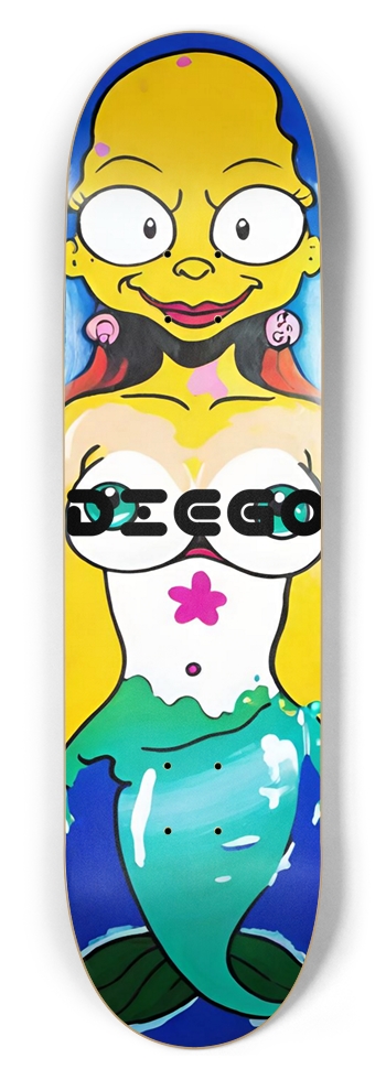 DIEGO DECK 024 LARGE MARGE Deck 8-1/2 Skateboard Deck