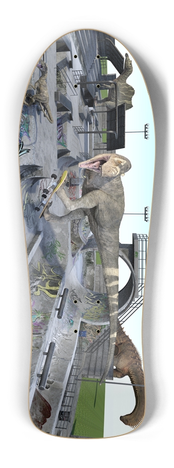 Custom Skateboard Old School Shape