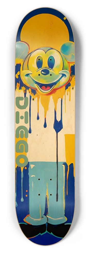 DIEGO DECK 029 DIRTY MOUSE Deck 8-1/2 Skateboard Deck