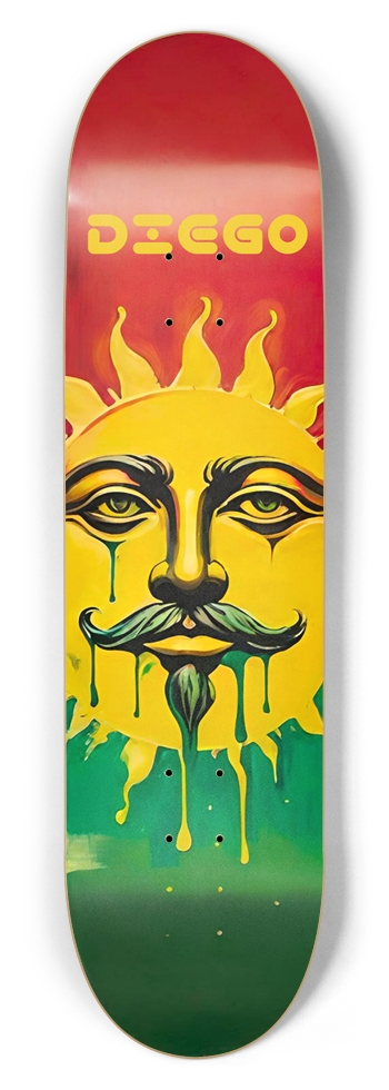 DIEGO DECK Carly deck 01 8-1/2 Skateboard Deck
