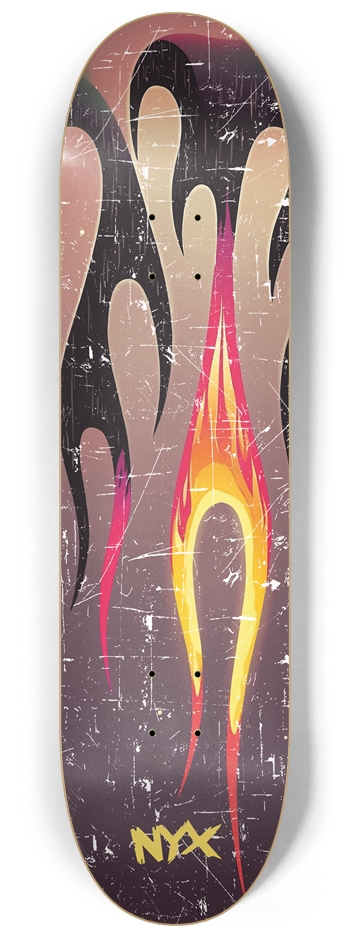 Nyx Flame 8-1/4 Skateboard Deck