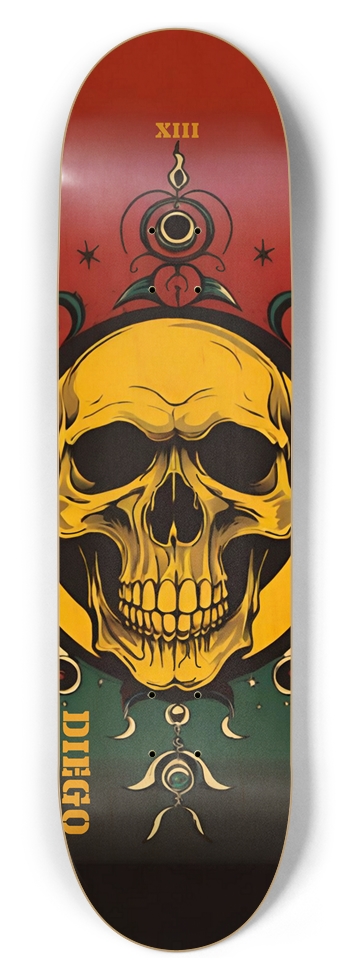 DIEGO DECK MOON GOD 01 8-1/2 Skateboard Deck