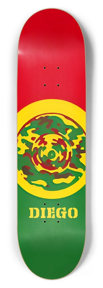 DIEGO DECK Mexico 01 8-1/2 Skateboard Deck