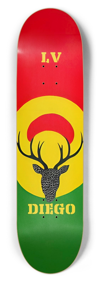 DIEGO DECK WORLD TOUR 01 8-1/2 Skateboard Deck