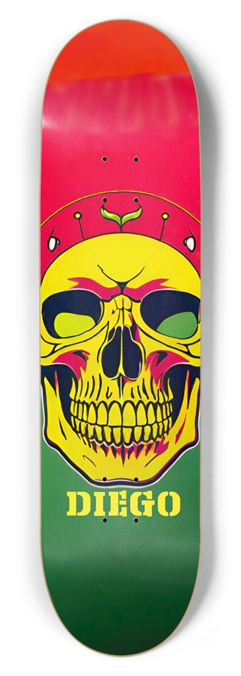 DIEGO DECK Skully Jiménez Deck 01 8-1/2 Skateboard Deck