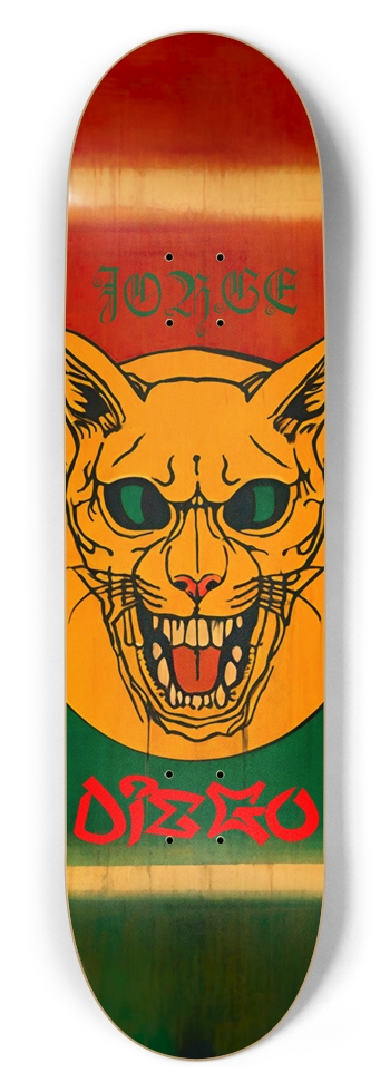DIEGO DECK Jorge Style 01 8-1/2 Skateboard Deck