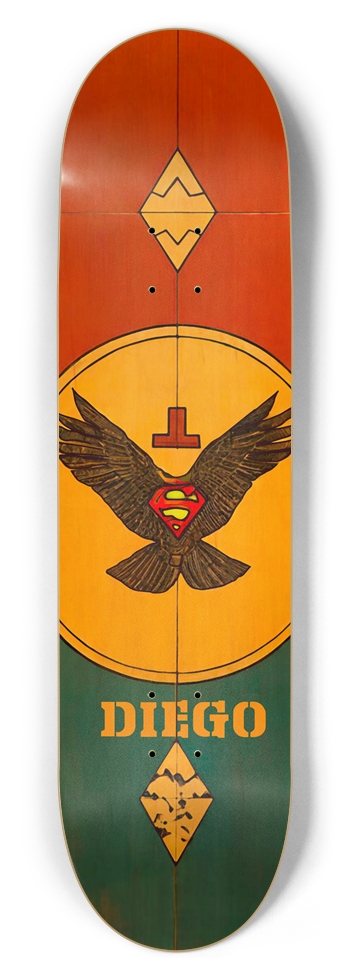 DIEGO DECK SUPER JIM 01 8-1/2 Skateboard Deck