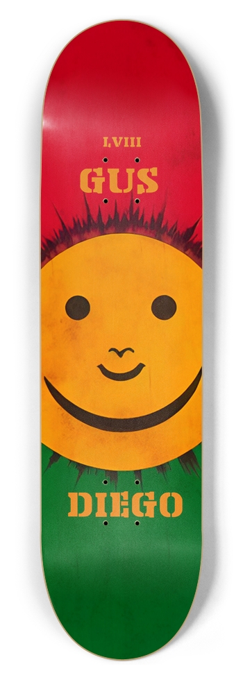 DIEGO Gus Gus Deck 01 8-1/2 Skateboard Deck