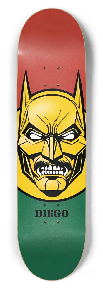 DIEGO DECK Knights 01 8-1/2 Skateboard Deck