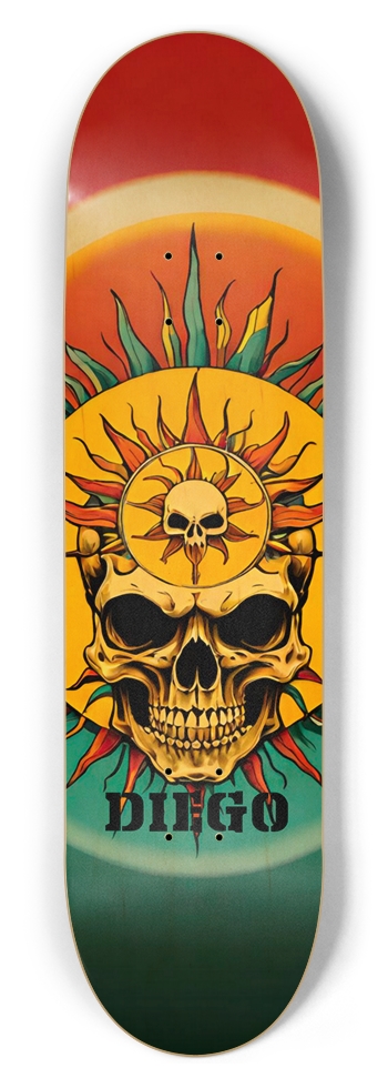 DIEGO DECK SUN GOD 01 8-1/2 Skateboard Deck