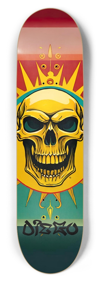 DIEGO DECK LATIN KING 01 8-1/2 Skateboard Deck