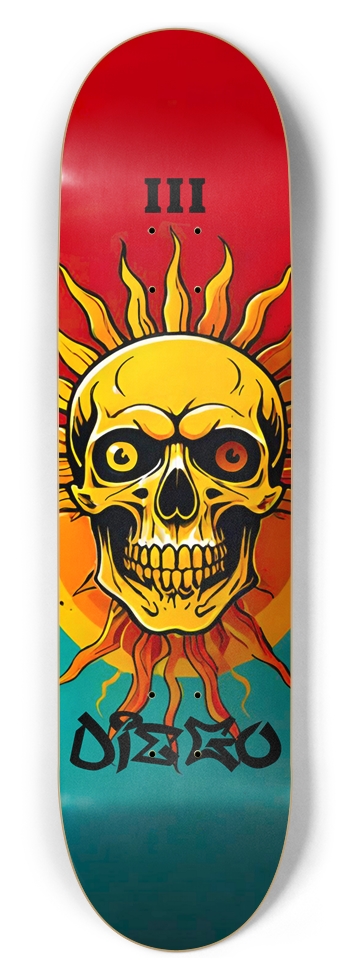 DIEGO DECK LATIN KING 03 8-1/2 Skateboard Deck