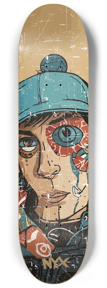 Nyx Boy 8-1/4 Skateboard Deck