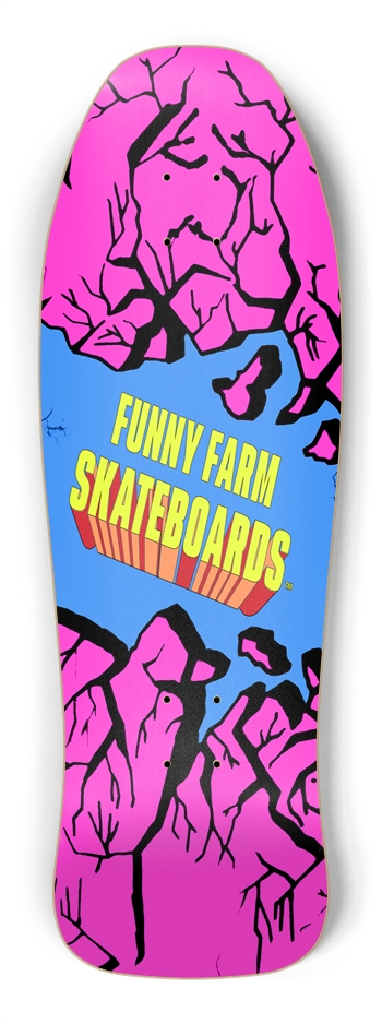 Jeff Phillips Tribute Deck - Purple Shred Shredder Shape