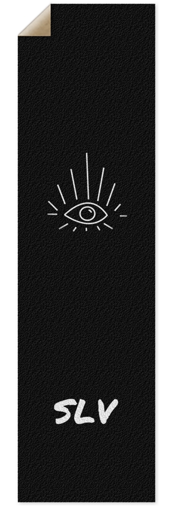 All Seeing SLV Black 10 x 36 Inch Griptape