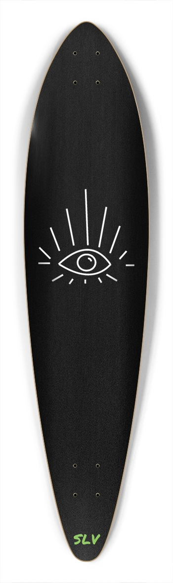 SLV 40 Pintail Longboard - Black Eye