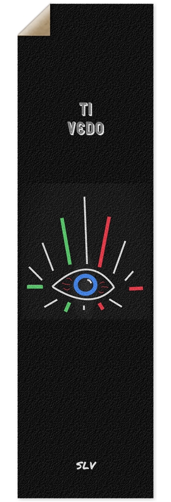 Mal’Occhio Ti Vedo 10 x 36 Inch Griptape