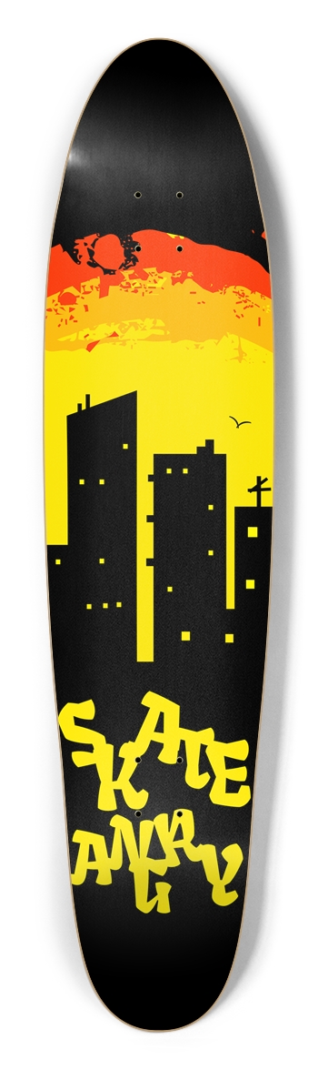 Concrete Dawn Longboard Shape