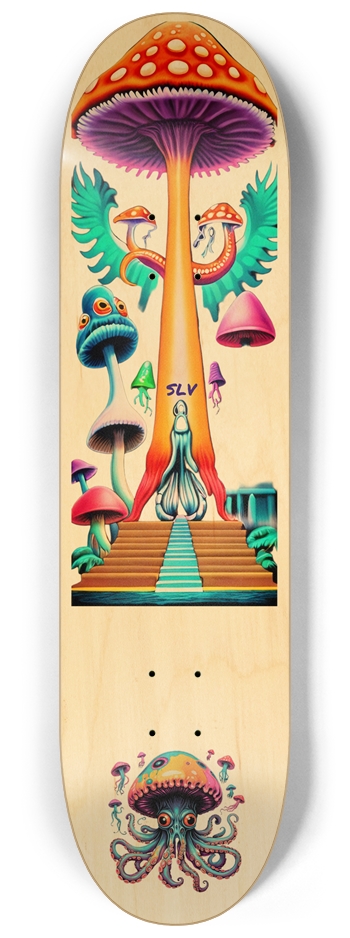 Psilocybin Supreme 8-1/4 Skateboard Deck