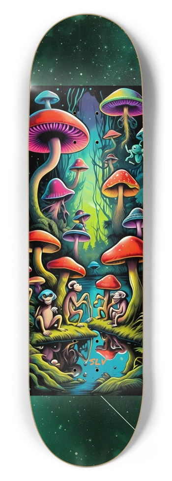 Mind Meddling 8-1/4 8-1/2 Skateboard Deck