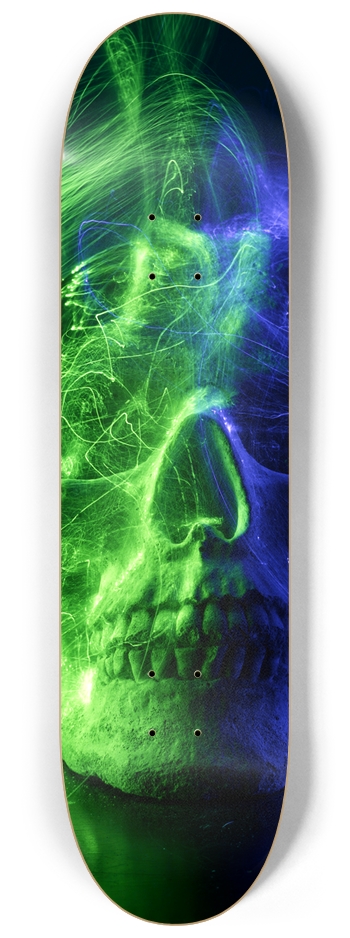 Power Skull 2 8-1/4 Skateboard Deck