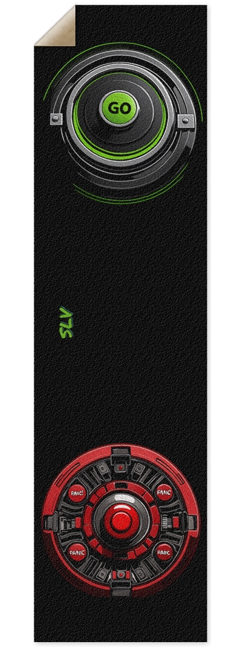 Don't Panic 9 x 33 Inch Griptape