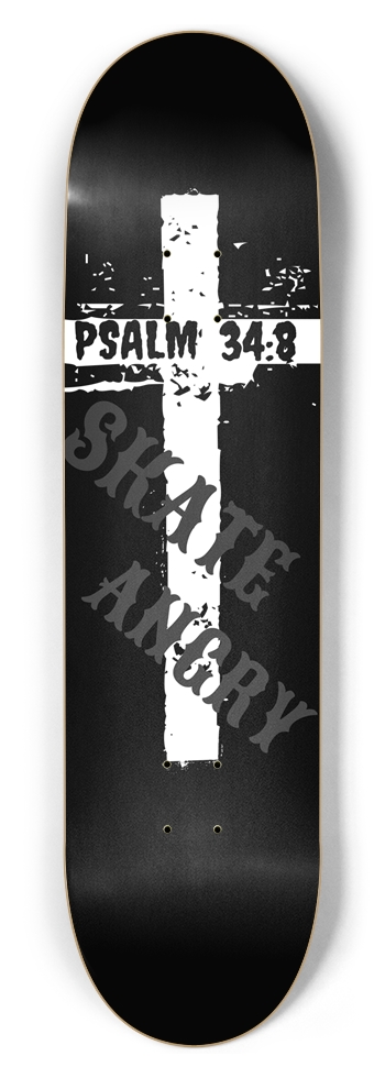 Bear Your Cross 8-1/2 Skateboard Deck
