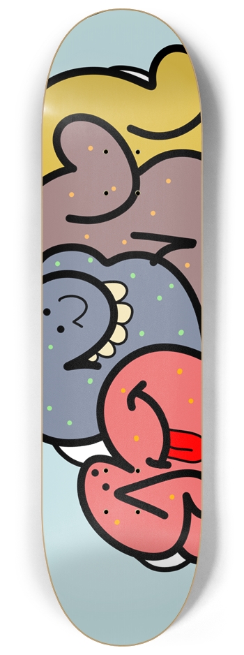 BESS BOARD 8-1/4 Skateboard Deck