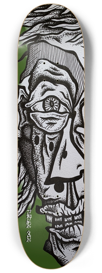 Burnout 2 - W 8.25” x L 32.375” 8-1/4 Skateboard Deck