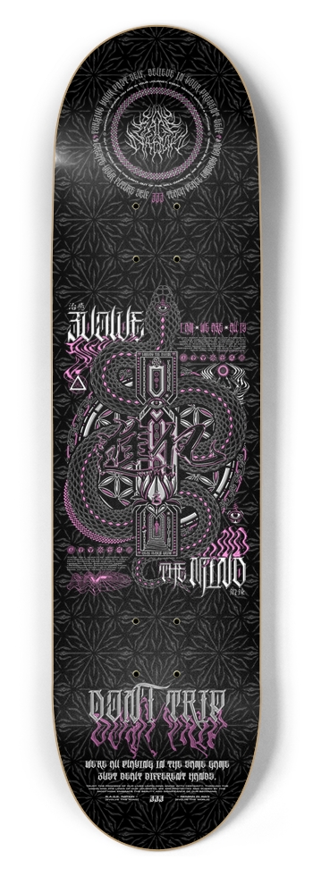 8.5" • EVOLVE THE MIND V2 • Skateboard Deck 8-1/2 Skateboard Deck