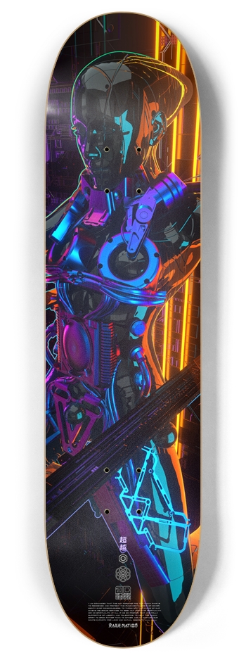 8" • METANOIA • GLASS CRANE • Skateboard Deck • LE 8 Inch Skateboard Deck