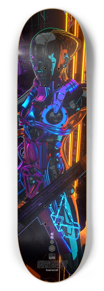 8.5" • METANOIA • GLASS CRANE • Skateboard Deck 8-1/2 Skateboard Deck